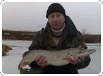 Зимняя рыбалка на Волге